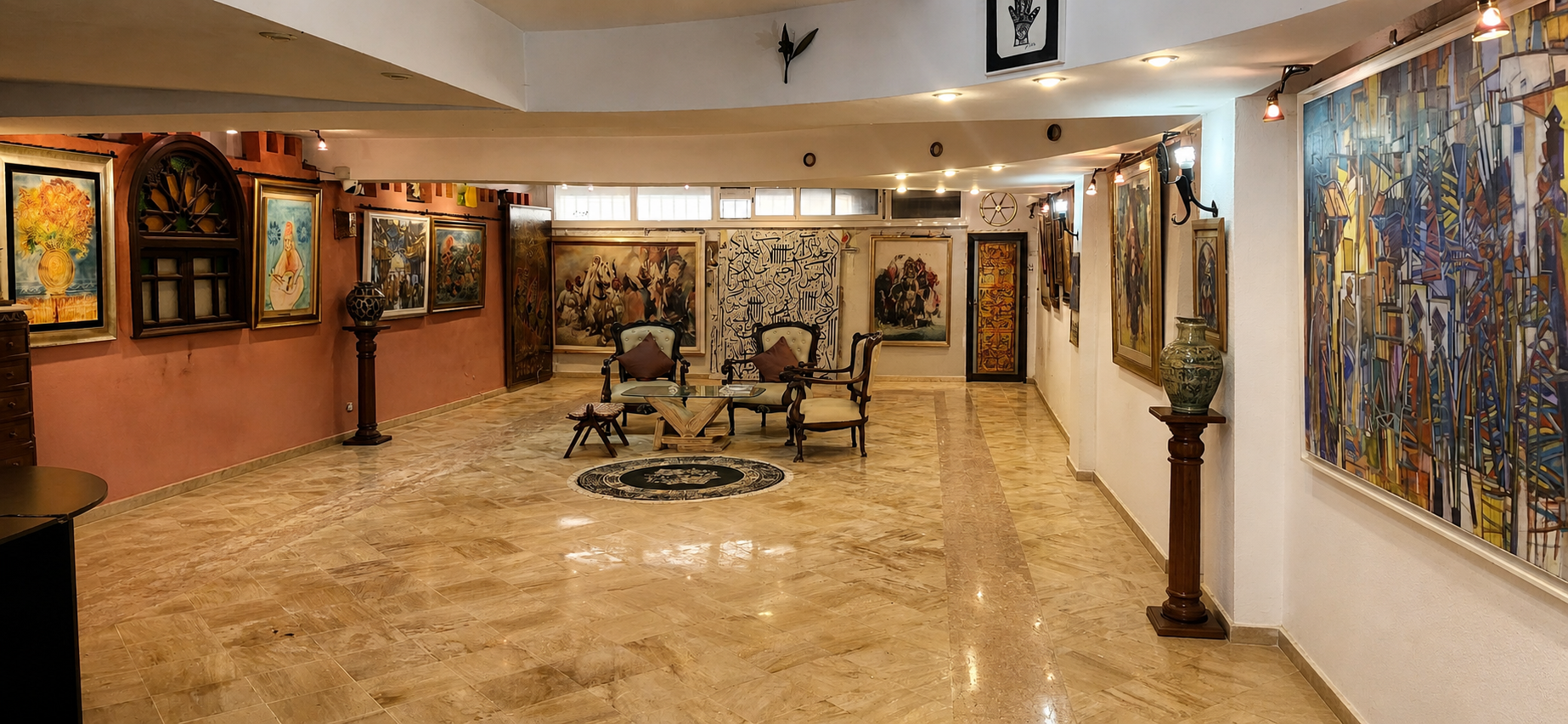 Galerie d'art à Rabat